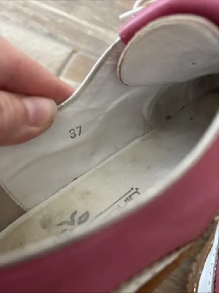 Walter Genuin woman's‎ golf shoes handmade in Italy Goldie style ladies shoe